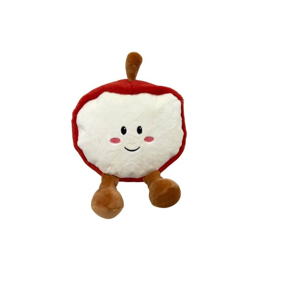 Giggle Scape Red Apple Plush Stuffed Soft Cuddle Toy Teacher - Picture 1 of 5